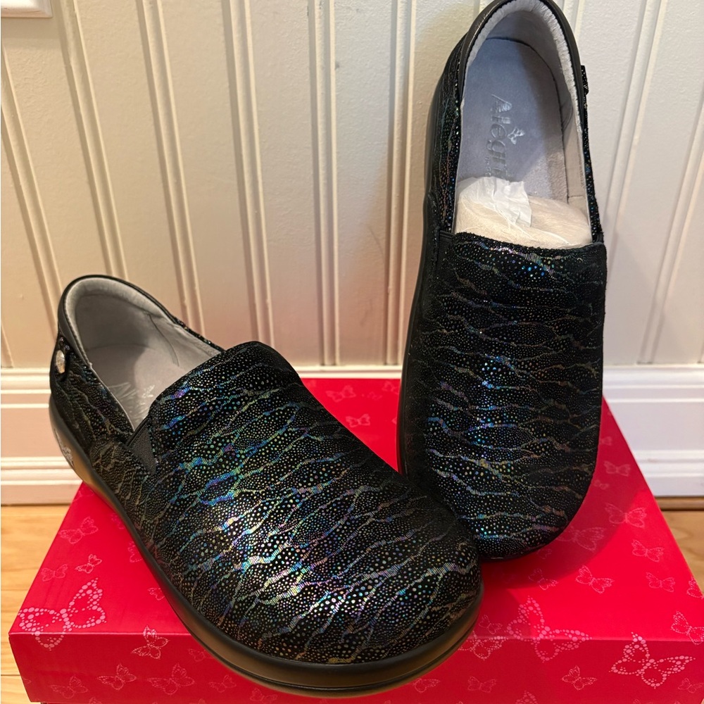 Alegria Keli 38 US 8/8.5 Kel-193 Dermatic Clog Mule Nursing Show NEW